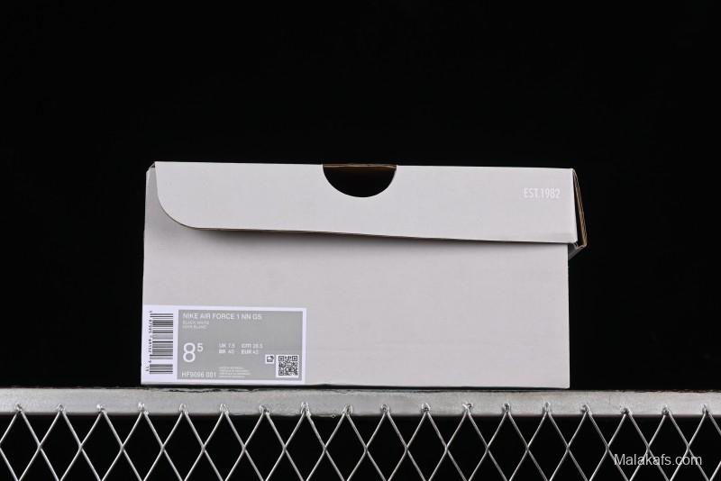 Nike Air Force 1 '07 Low Casual Sneakers with Broken Swoosh Design - HF9096-001