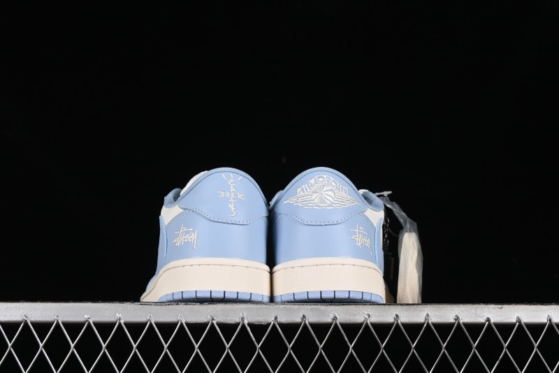 Nike Travis Scott x Fragment Design x Air Jordan 1 Low OG SP AJ1 Retro Sneakers - BB6588-101