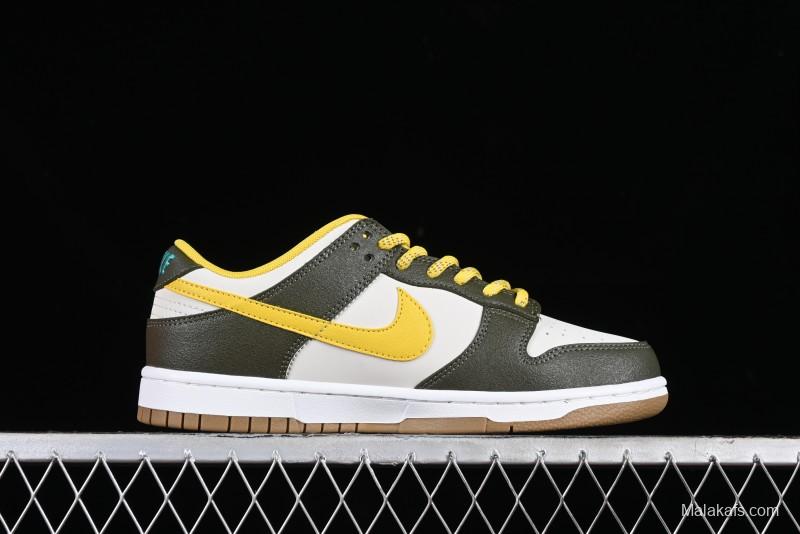 Nike Dunk Low Retro Low Premium "Avocado" SB Casual Skate Shoes - FV3629-371