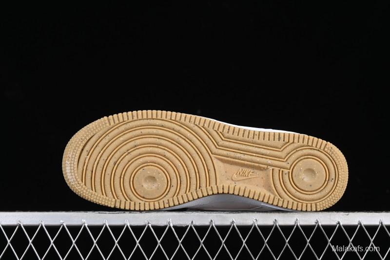 Nike Air Force 1 '07 Low Casual Sneakers with Full-Length Air Cushion - FN6326-100