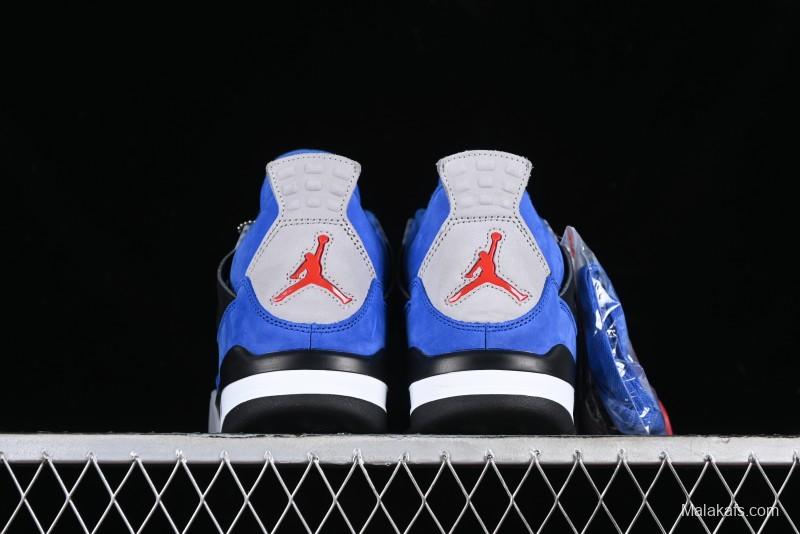 Nike Air Jordan 4 Retro Basketball Shoes with Premium Suede and Eminem Encore Design - AJ4