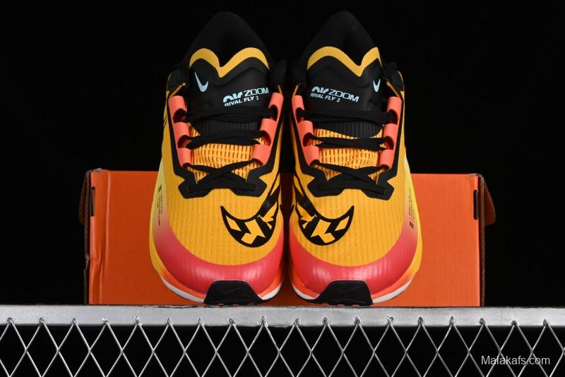 Nike Zoom Rival Fly 3 Lightweight Fabric Comfortable Cushion Anti-Slip Low-Top Casual Running Shoes - DO2424-739