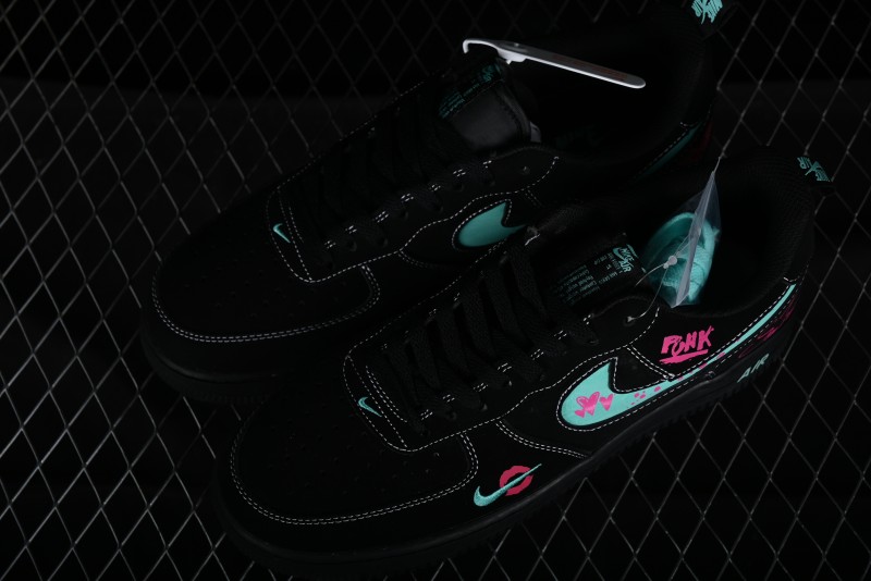 Nike Air Force 1 '07 Low Flame Red Lips Qixi Limited Edition Casual Sneakers - FB8971-005