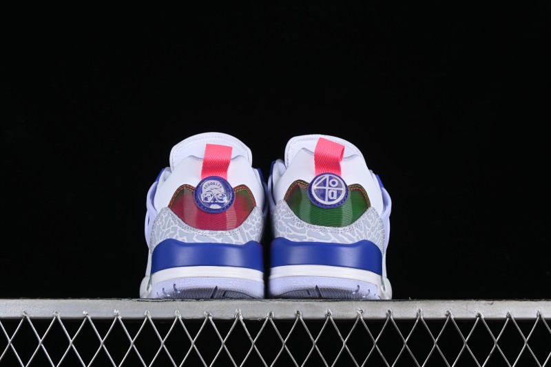 Nike Jordan Spizike Low AJ Hybrid Element Rainbow Colorway Lifestyle Casual Sneakers - HF5758-151