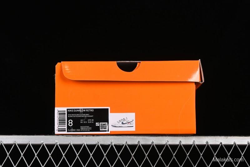 Nike SB Dunk Low Carhartt Collaboration - Strap Grey Hook Anniversary High-End Custom Low-Top Casual Skate Shoes - SJ2068-266