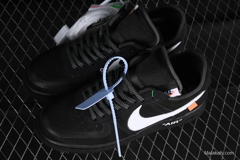 Nike Off White x Air Force 1 Low OW Transparent Black - AO4606-001