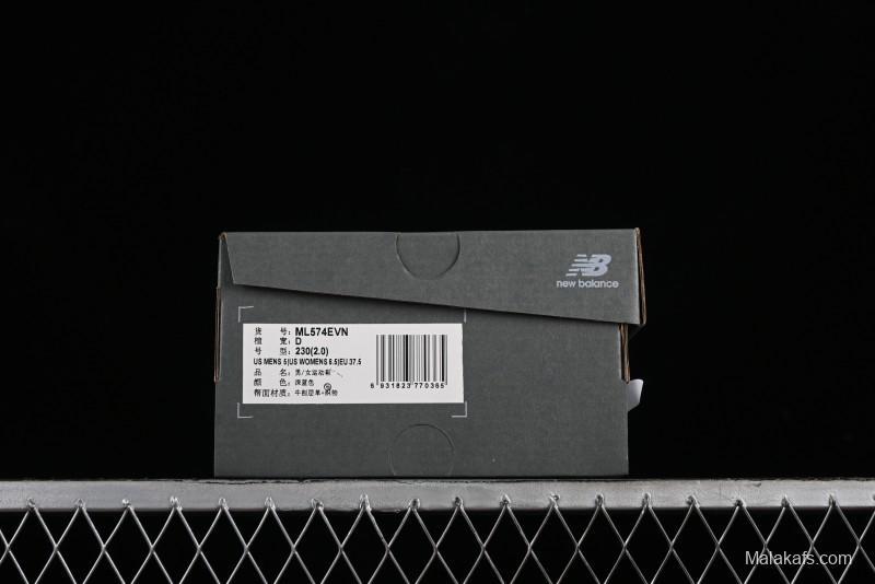 New Balance 574 Series Retro Casual Running Shoes - ML574EVN