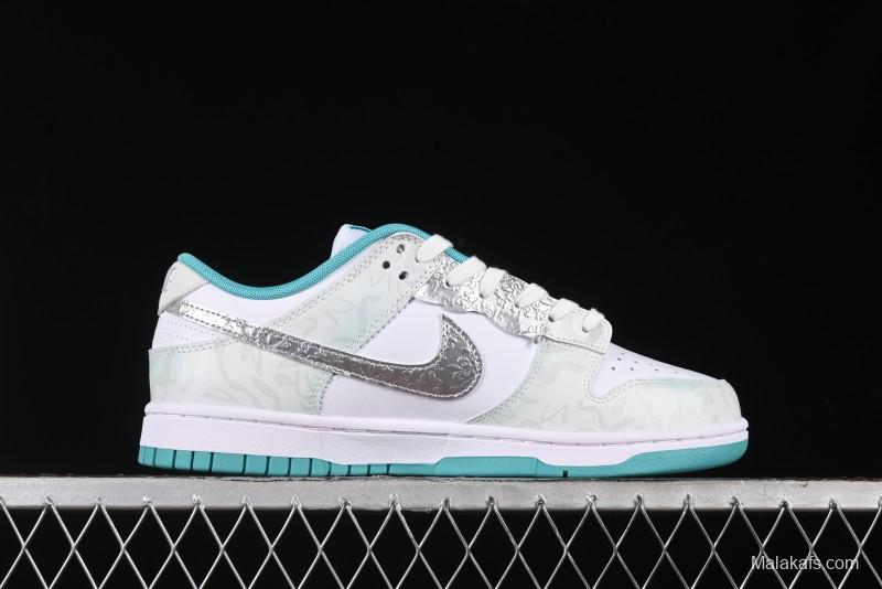 Nike Dunk Low Panda Prank Special Edition Heartbeat Email Mint SB Low Top Casual Skate Shoes - DV0833-102