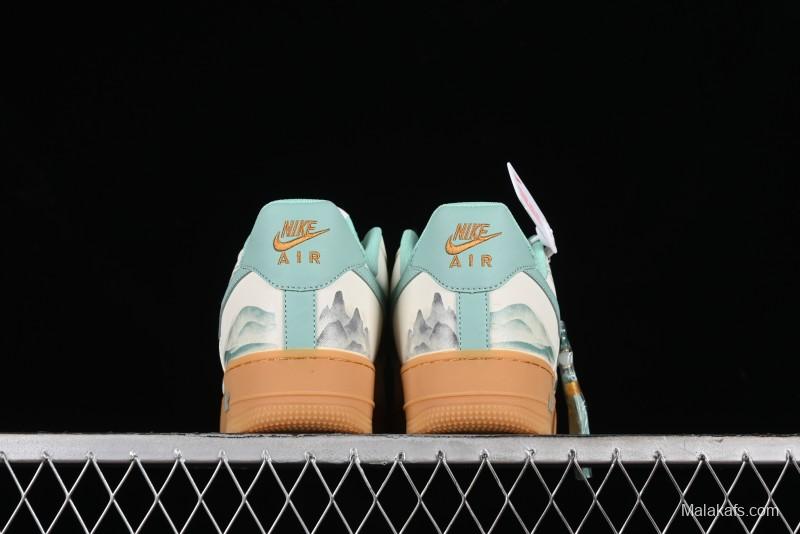 Nike Air Force 1 '07 Low Green Hill Casual Sneakers - XC2351-550