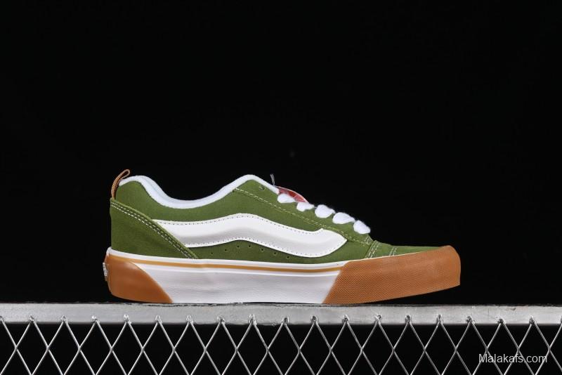 Vans Classics Knu Skool Retro Sneakers with Enlarged Toe and Thickened Sole - VN0009QCCIB