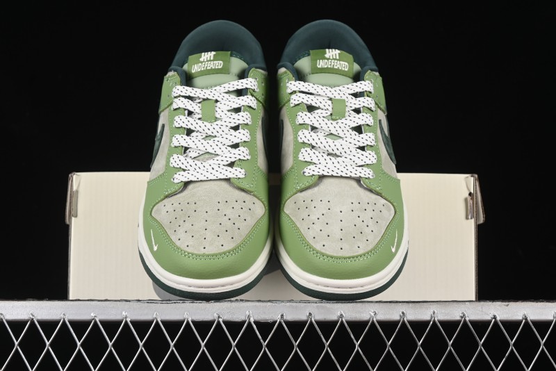 Nike SB Dunk Low UN Collaboration - Flying Spring Green Anniversary High-End Custom Low-Top Casual Skate Shoes - JH8310-959