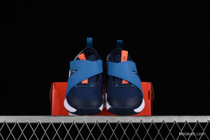 Nike Flex Advance Hook and Loop Breathable Soft Lightweight Kids Shoes - DC5562-400
