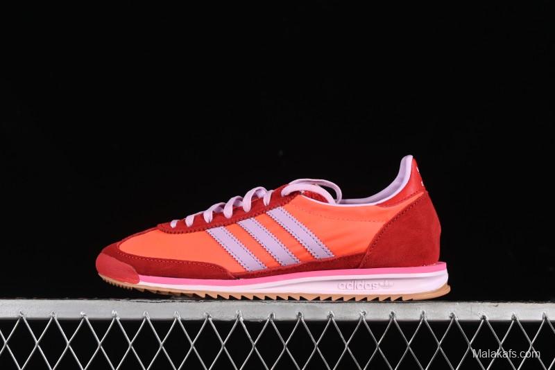 Adidas Originals SL 72 OG Retro Running Shoes with Ecotex Tongue and EVA Midsole - JH7392