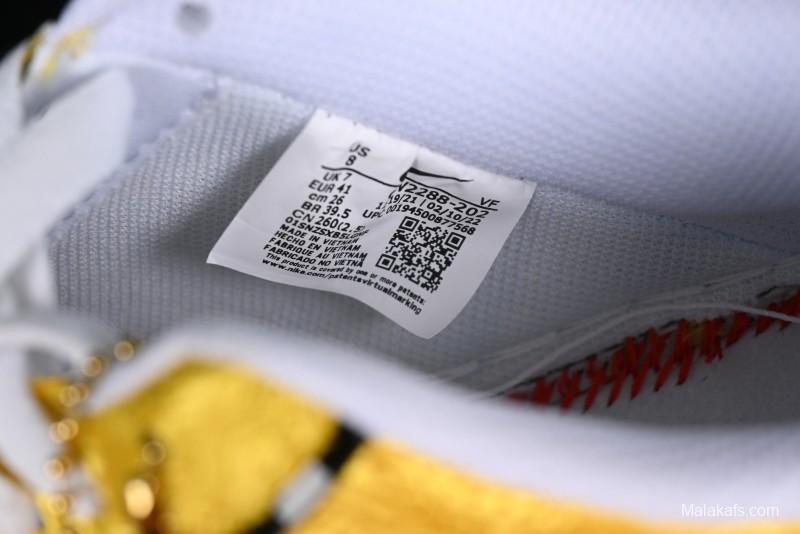 Nike Air Force 1 '07 Low DIY Golden Dragon Embroidery Casual Sneakers - CW2288-202