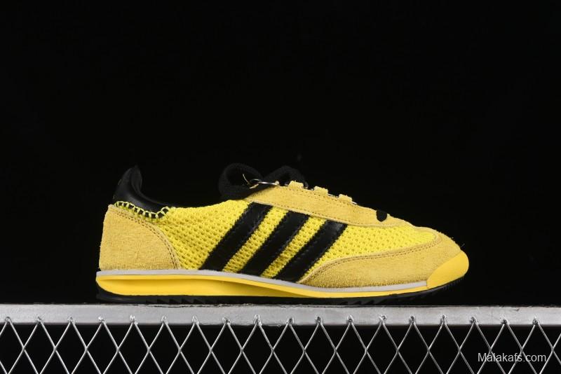 Adidas Wales Bonner x Ad Originals SL 76 IH9906 Low-Top Casual Sneakers with Football-Inspired Design