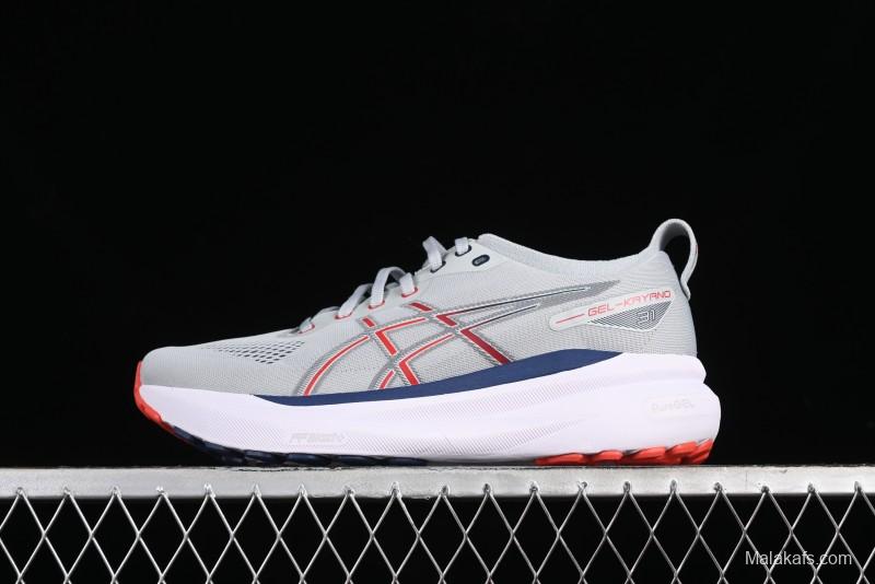 Asics Gel-Kayano 31 Breathable Running Shoes with GEL Cushioning and FLYTEFOAM BLAST Technology - 1011B867-021