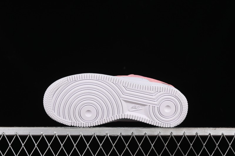 Nike Air Force 1'07 Low Casual Sneakers with Cuddle Bear Design - YY2024-762