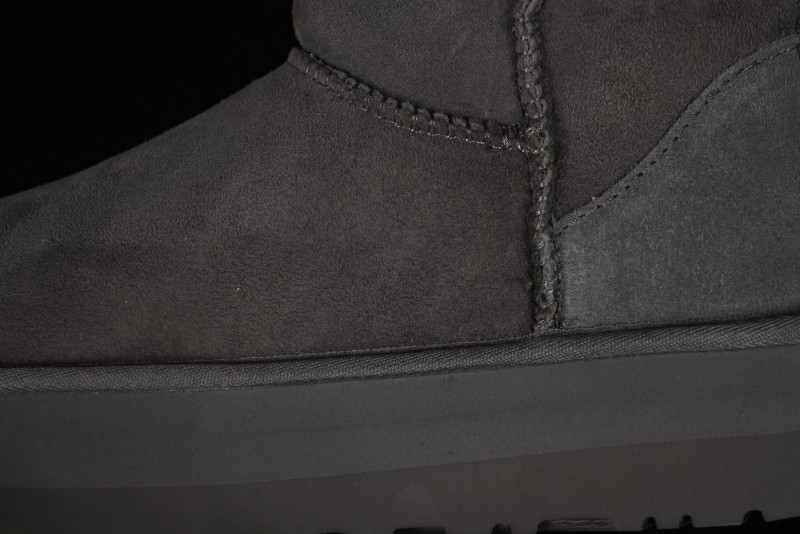 UGG Classic Ultra Mini Platform 3CM Wool Blend Mini Short Boots - 1135092