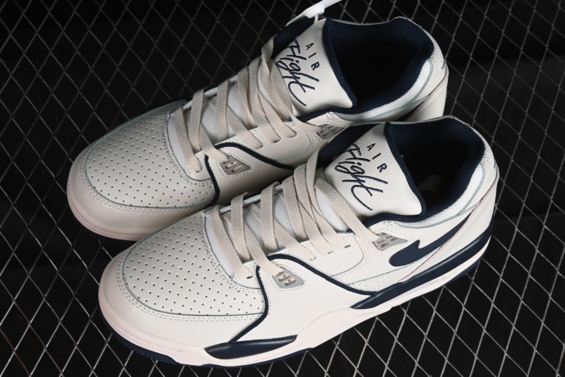 Nike Air Flight 89 Low Basketball Shoes with Air Cushion Technology - FQ8256-001