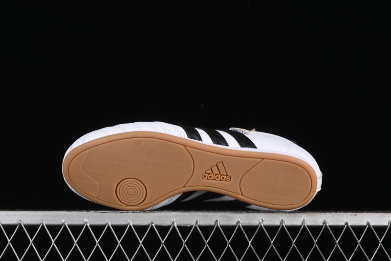 Adidas Originals Taekwondo Low-Top Training Shoes with Full-Grain Leather Wrap Comfortable Anti-Slip Durable - JQ4774