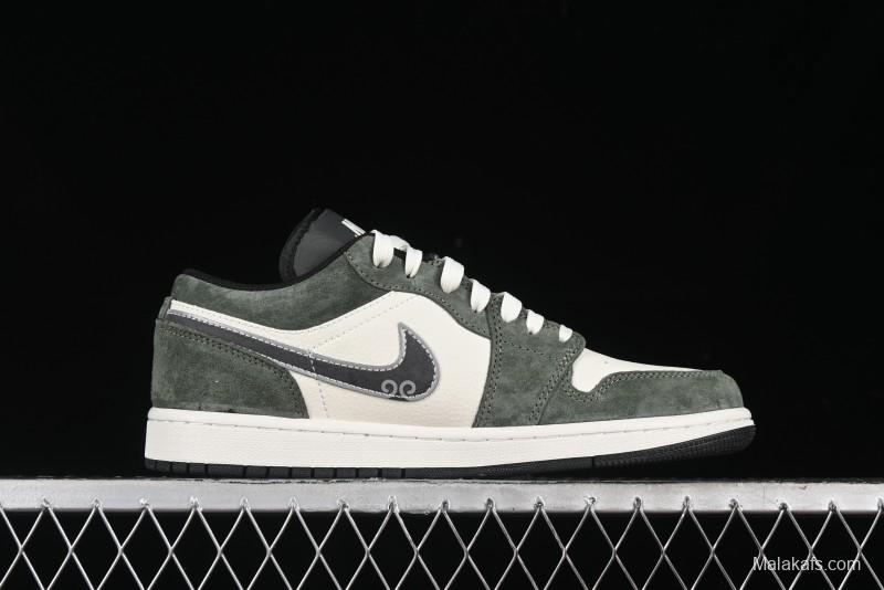 Nike Air Jordan 1 Low Retro Basketball Shoes Custom Wukong Edition - DC2024-031