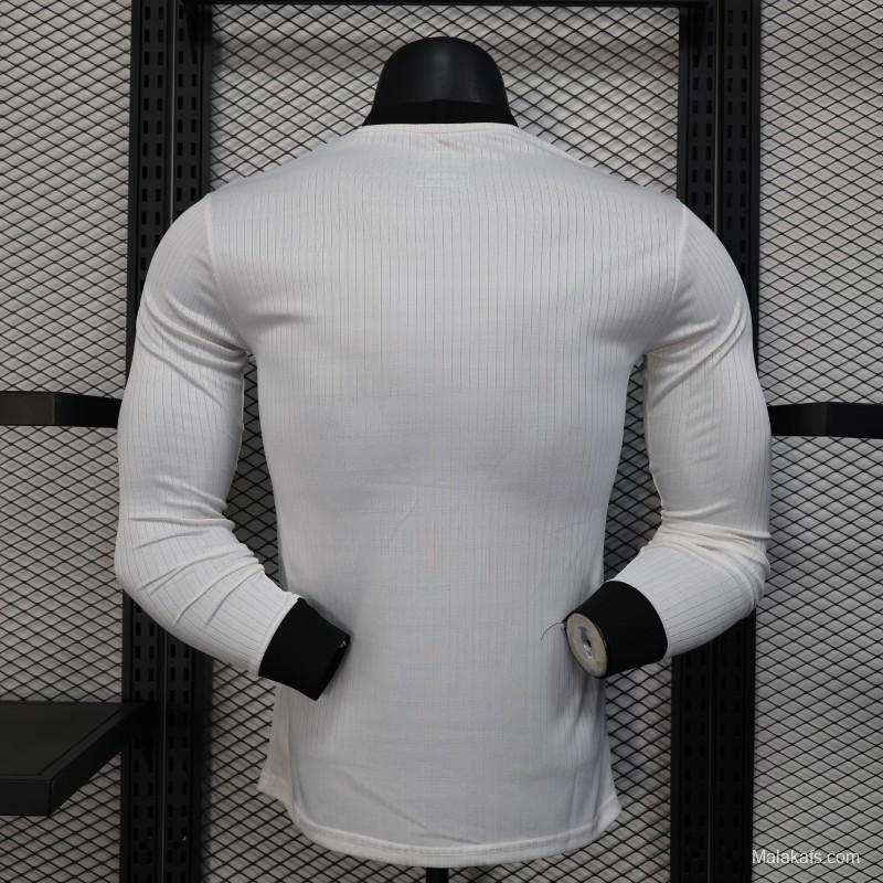 Player Version 2025 Germany Home Long Sleeve 125Th Anniversary Jersey