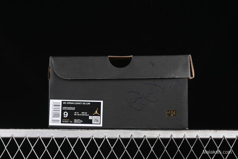 Nike Air Jordan Legacy 312 Low Sneakers with Velcro Strap and Retro Design - HV1807-101