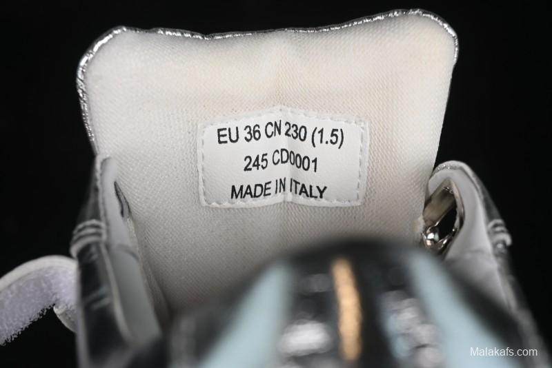 Acne Studios Retro Velcro Women's Casual Shoes Silver - G.E5