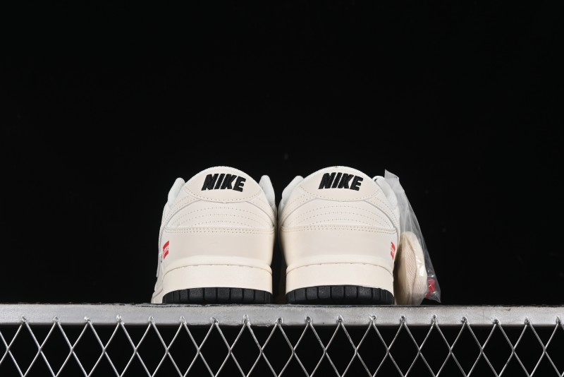 Nike SB Dunk Low Supreme Collaboration - Double Swoosh Dual Color Anniversary High-End Custom Low-Top Casual Skate Shoes - BB8675-112