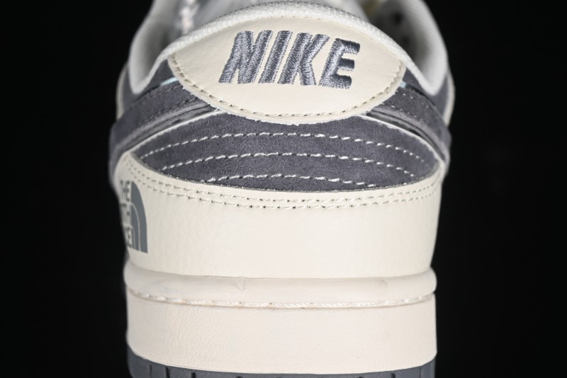 Nike SB Dunk Low The North Face Collaboration - Anniversary High-End Customized Low-Top Casual Skate Shoes - DQ1098-513