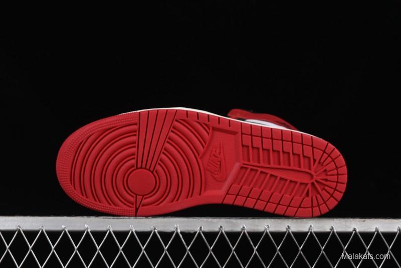 Nike Air Jordan 1 High OG Black Toe Reimagined Basketball Shoes - DZ5485-106