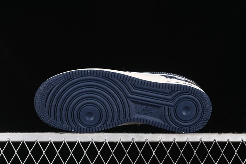 Nike Air Force 1 '07 Low The North Face x CDG Dark Blue Casual Sneakers - KK1988-014