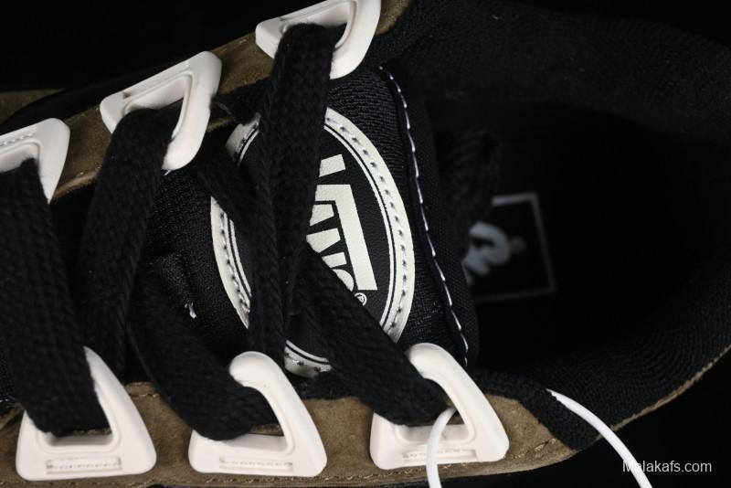 Vans Knu Skool DR Black Green New Series Chunky Sneakers - VN000CZU0BP