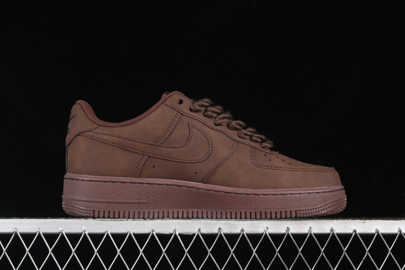 Nike Air Force 1 '07 Low Customized Hemp Rope Casual Sneakers - CW2288-111