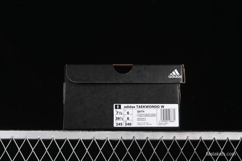 Adidas Originals Taekwondo Low-Top Training Shoes with Full-Grain Leather Wrap Comfortable Anti-Slip Durable - JQ4774