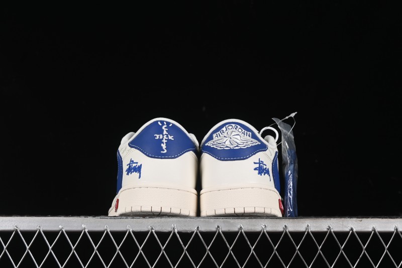 Nike Travis Scott x Fragment Design x Air Jordan 1 Low OG SP AJ1 Retro Sneakers - SJ2068-117