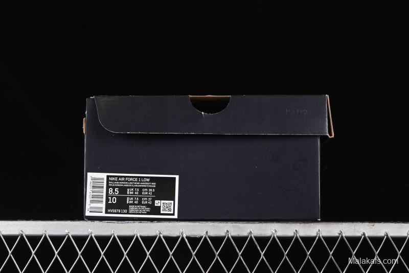 Nike Air Force 1 '07 Low Casual Sneakers with Full-Length Air Cushion - HV5979-130