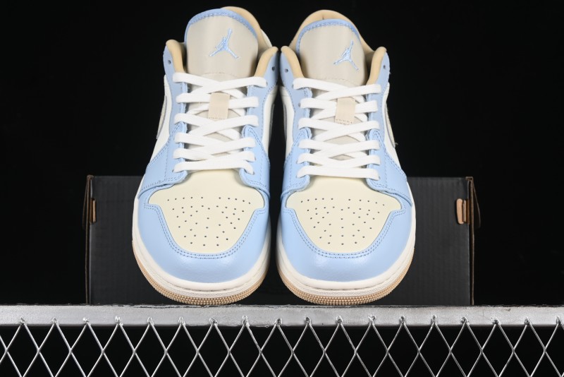 Nike Air Jordan 1 Low OG AJ1 White Brown Low Top Casual Basketball Shoes - HQ4186-111