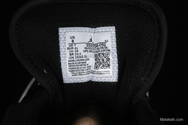 Nike Air Jordan 1 Low "Medium Olive" Casual Sneakers - 553558-092