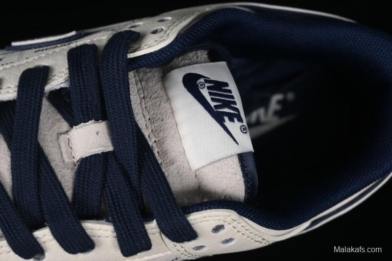 Nike SB Dunk Low Supreme Collaboration - Off-White Double Swoosh Anniversary Custom Low-Top Casual Sneakers - XX2025-288