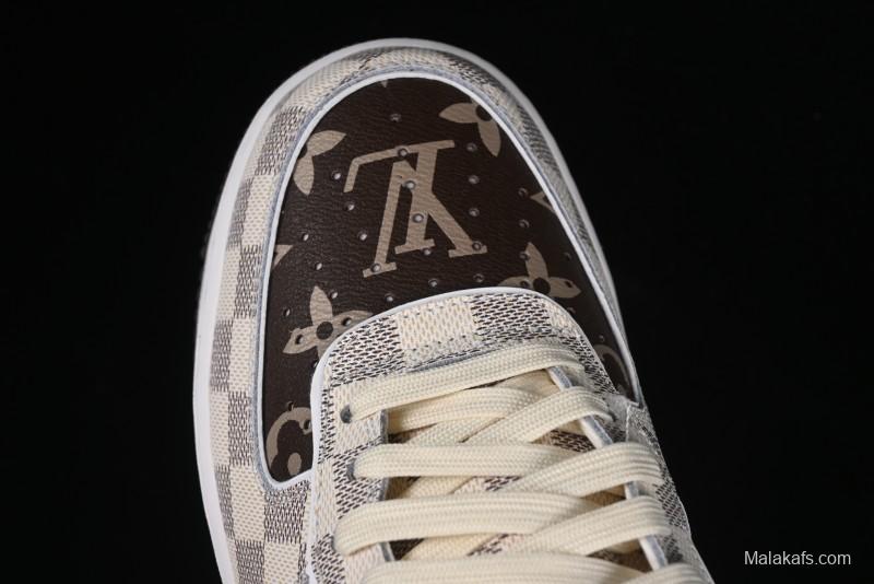 Nike Air Force 1 '07 Low Louis Vuitton Collaboration Casual Sneakers - LD4631-202