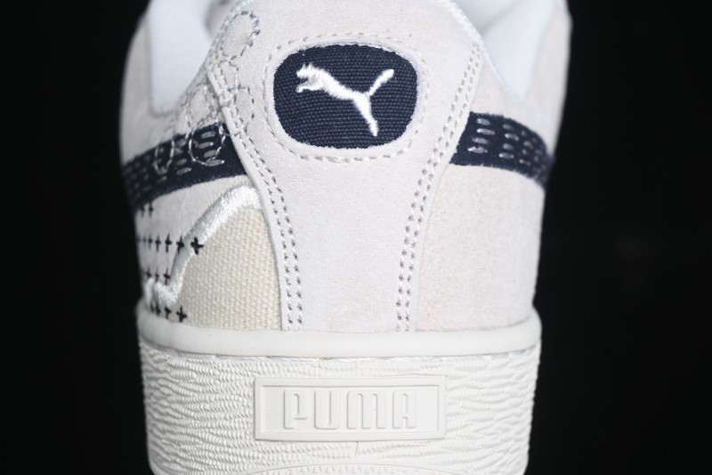 Puma Suede XL Retro Casual Sneakers with Premium Pigskin Upper - 395777-02