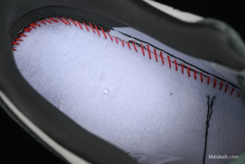 Nike Air Force 1 '07 Low Chrome Hearts Collaboration - Moss Green White Low-Top Casual Sneakers - KK1988-029