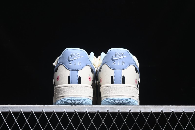 Nike Air Force 1 '07 Low Milk Pig Casual Lace-Up Sneakers - BD7701-110
