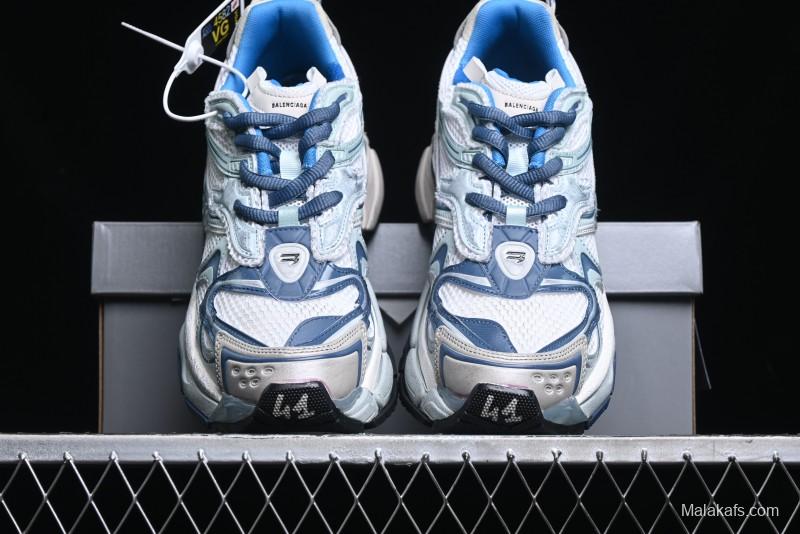 Balenciaga Runner Kith Four Color Retro Casual Sneakers - W3RXP9402