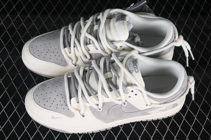 Nike SB Dunk Low The North Face Collaboration Anniversary Edition Custom Low-Top Casual Skate Shoes - YC5066-261