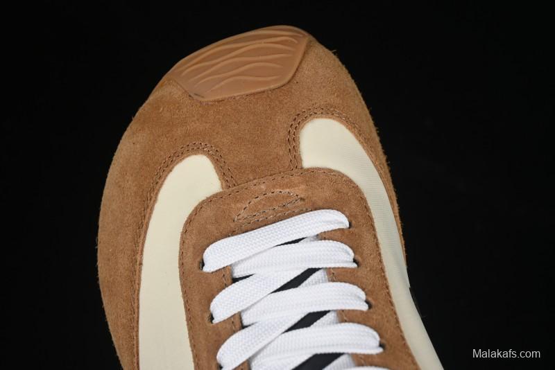 Loewe Ballet Runner 2.0 Sneakers Retro Style Lightweight Training Shoes - Apricor