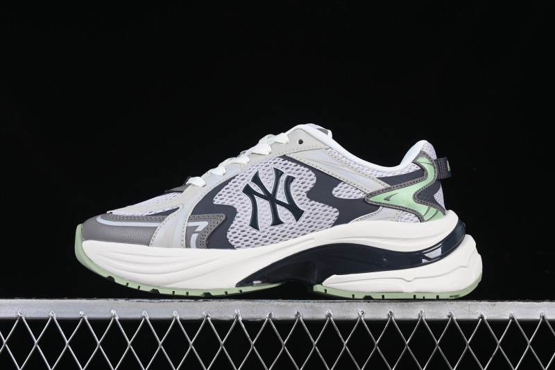 New York Yankees MLB Bigball Chunky Curve Thick Sole Casual Running Shoes - 3ARNSPL4N50GRS
