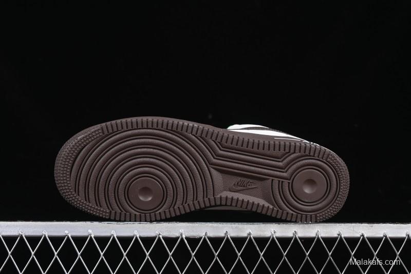 Nike Air Force 1 '07 Low Casual Sneakers with Full-Length Air Cushion - HQ3485-104