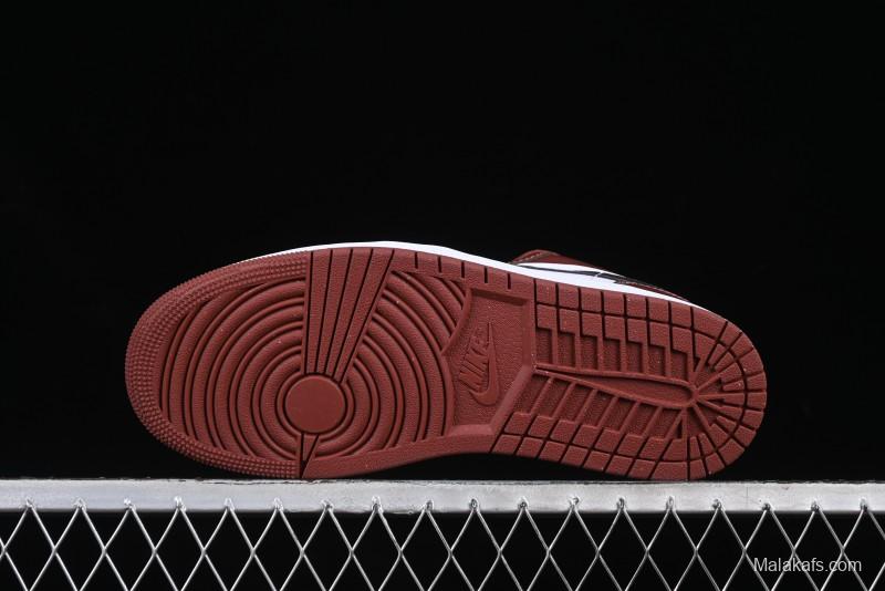 Nike Air Jordan 1 Low AJ1 White University Red Casual Sneakers - HF3148-102